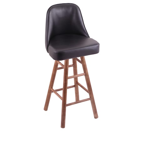Holland Bar Stool Co Grizzly Bar Stool, Maple, Dark Cherry Finish Griz24MSMed